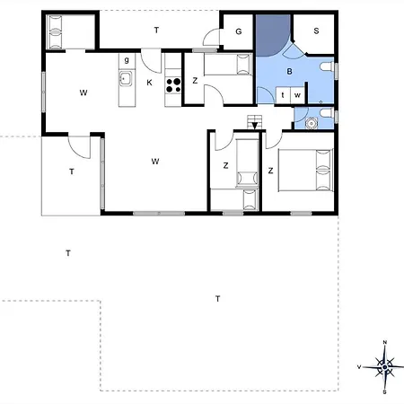 Сasa de vacaciones Ln1219-hjorring-rypevej-3